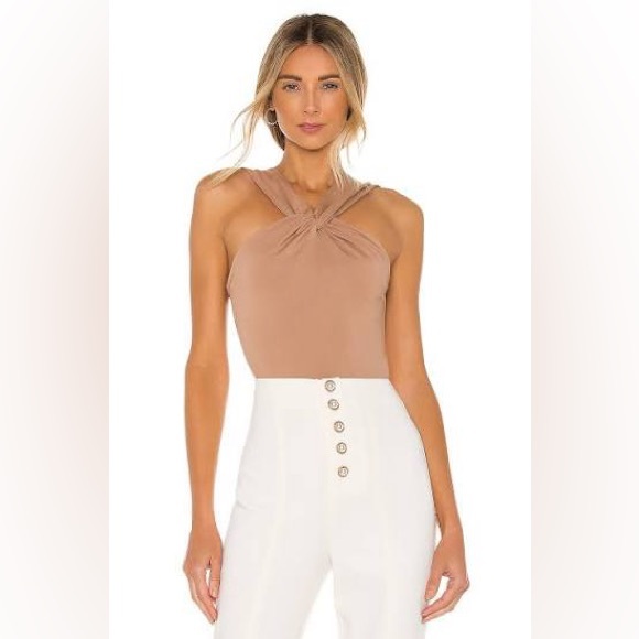 Lovers + Friends Tops - Lovers + Friends Therese Bodysuit - Camel